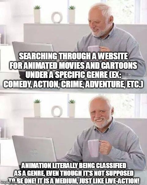 Why is animation classified as a genre? Imgflip