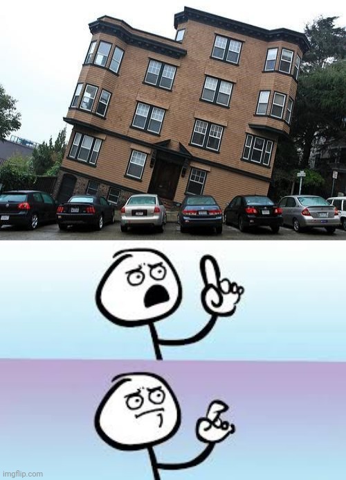 Tilted building Imgflip