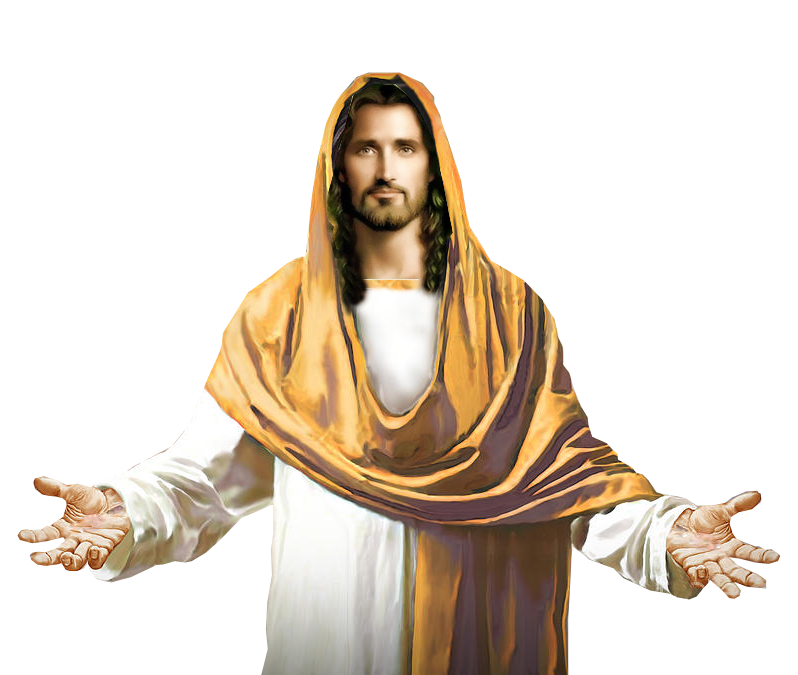 Jesus open hands with transparency Blank Template Imgflip