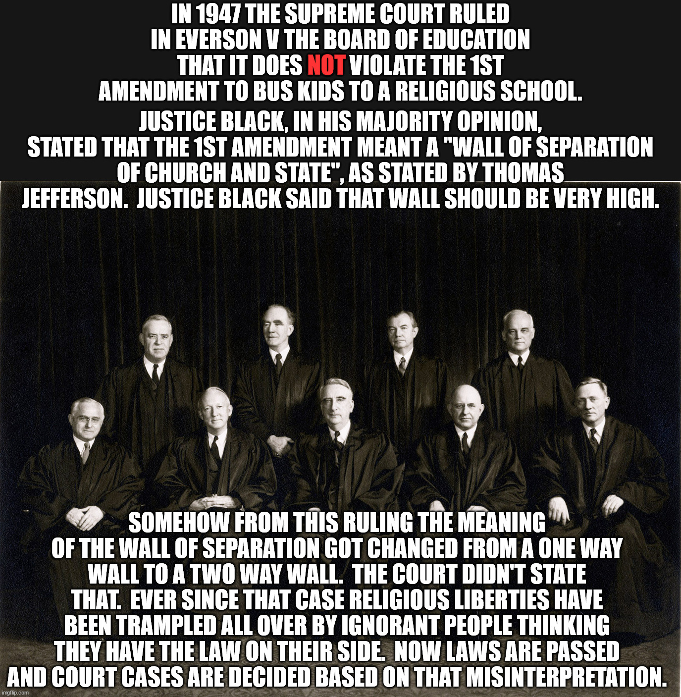 Just one more reason why the left should never be allowed to interpret