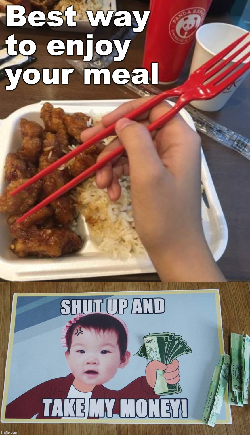 This is the best idea ever for Chinese Food lovers Imgflip