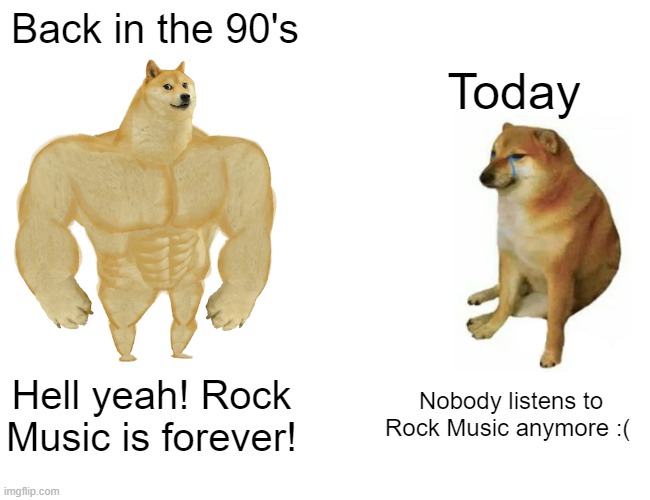 Rock Music is Dying Imgflip