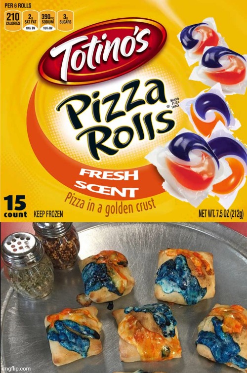 Pizza rolls Imgflip