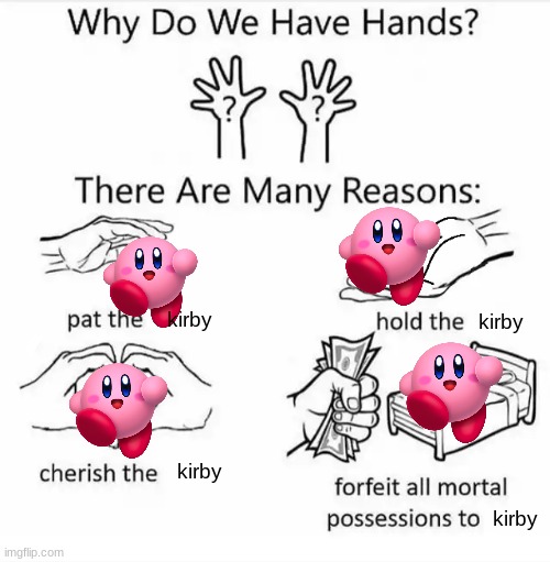 kirby = cute Imgflip