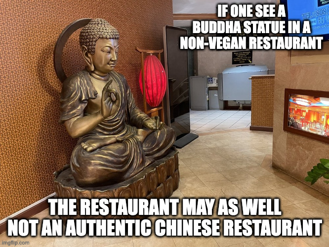 Buddha Statue in a Chinese Restaurant Imgflip