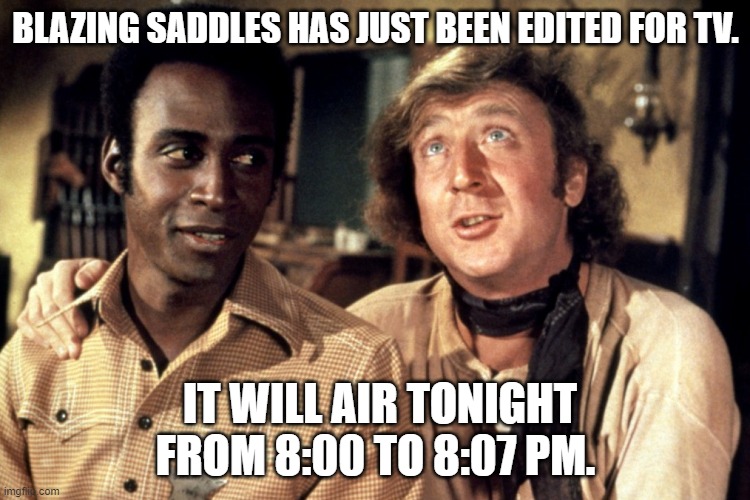 Blazing Saddles Imgflip