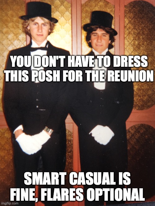 Reunion dress code Imgflip