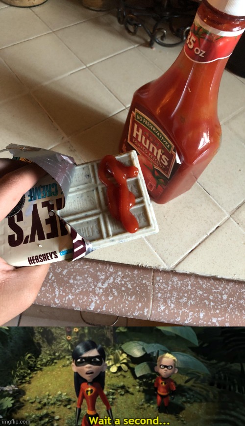 Ketchup and Hershey's Imgflip