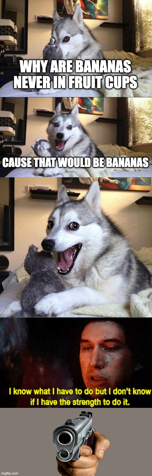 THOU HURT DOG THOU DIE Imgflip