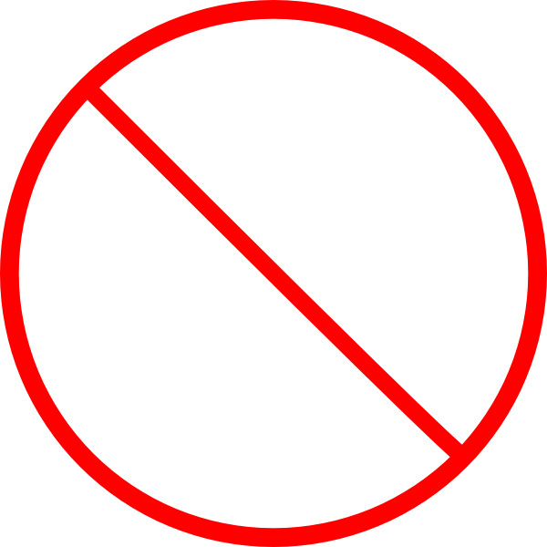 crossed out Blank Template Imgflip