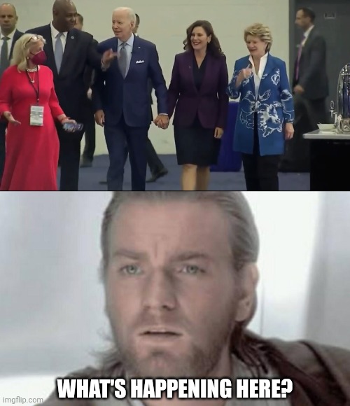 Why are they holding hands? Imgflip