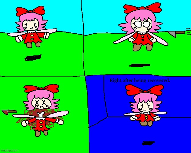 Ribbon gets decapitated and gets recovered Imgflip