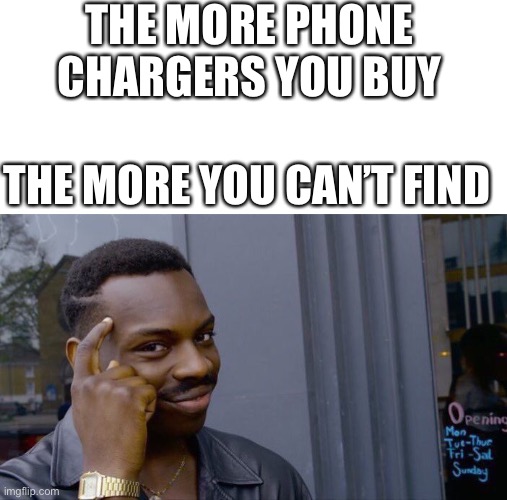 Do other people lose their chargers often? Imgflip