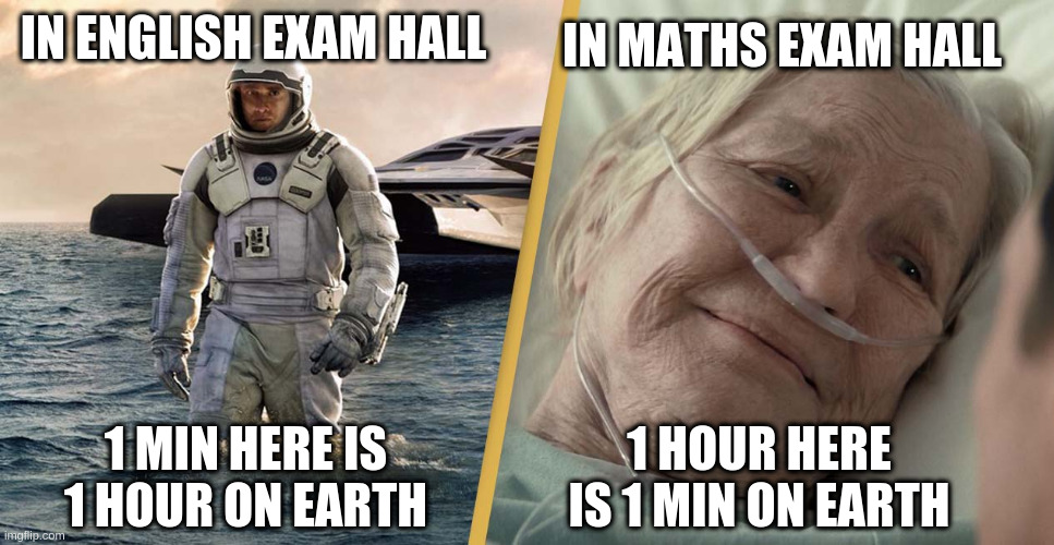 interstellar time zone Memes Imgflip