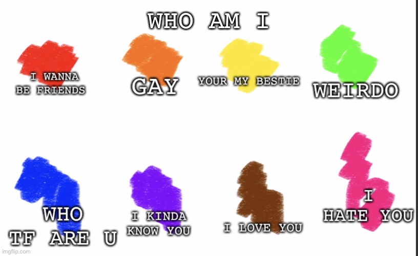 What color am I? Imgflip