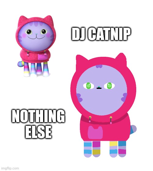 Dj catnip by a bluey/Gabby dollhouse fan Imgflip