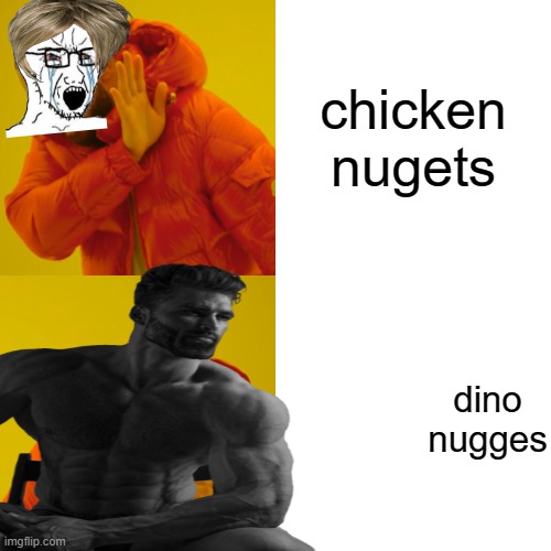 chiken nuggets Imgflip