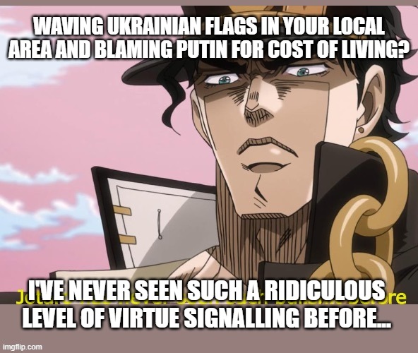 Jotaro on "The Current Thing" Imgflip