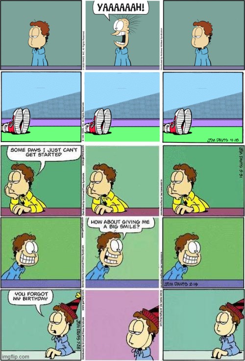 garfieldless garfield Imgflip