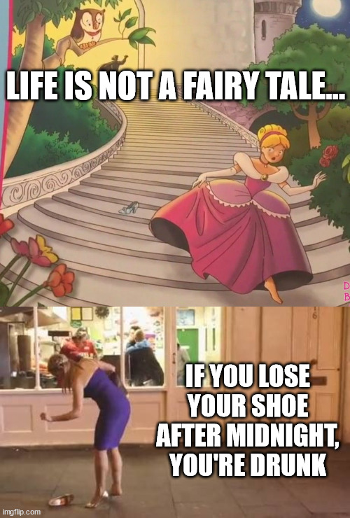 Image tagged in real life,fairy tales Imgflip