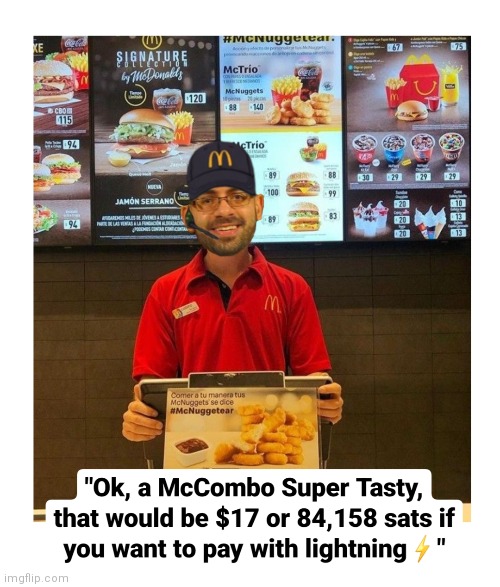 McDonald's Cryptobro Imgflip