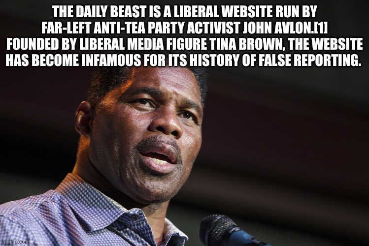 Herschel Walker is officially reached REAL THREAT status to the Dems