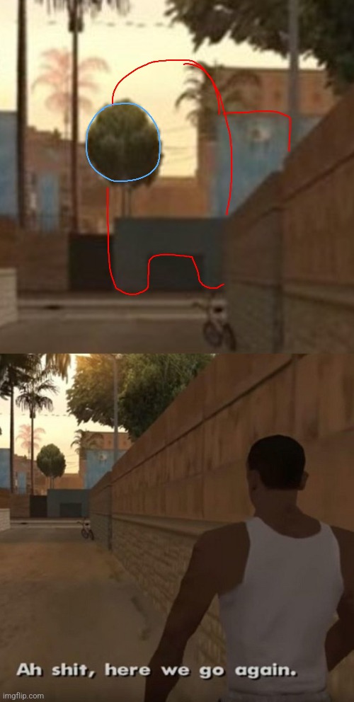 Among us is everywhere Imgflip