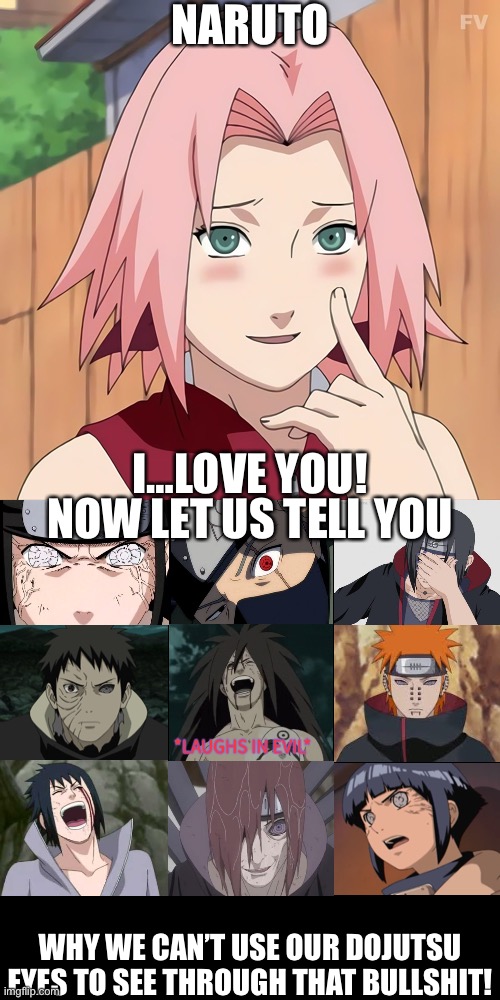 Remember this moment that Sakura lied to Naruto by telling him she