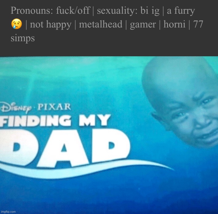 Image tagged in finding my dad Imgflip