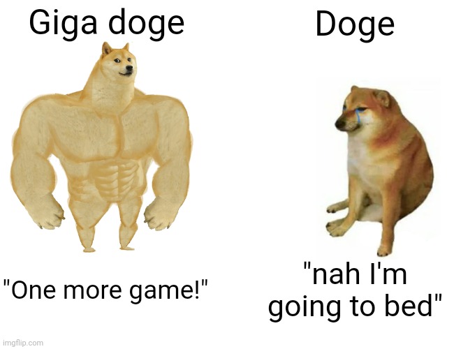 Doge gamers Imgflip