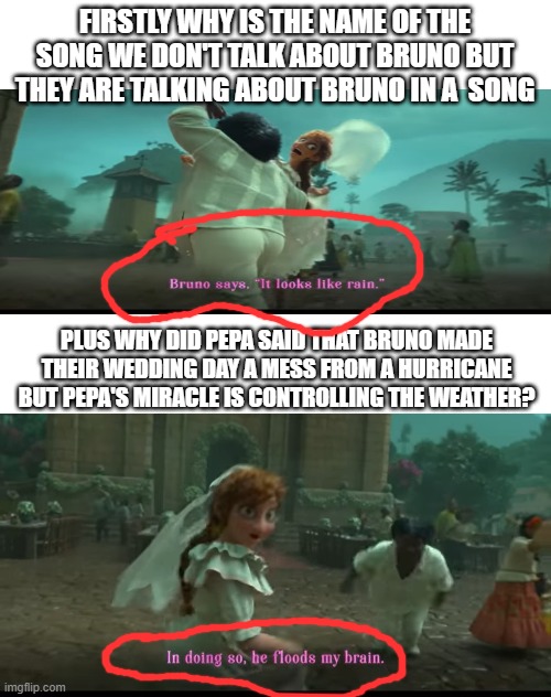 Roasting Songs Meme 1 We Don't Talk About Bruno Imgflip