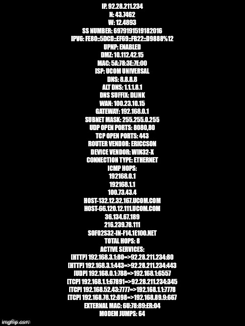 Double Long Black Template - Imgflip