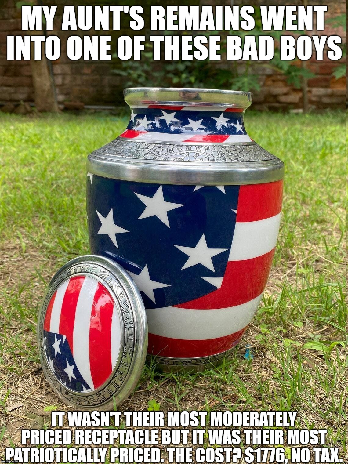 Patriotic Urn Imgflip
