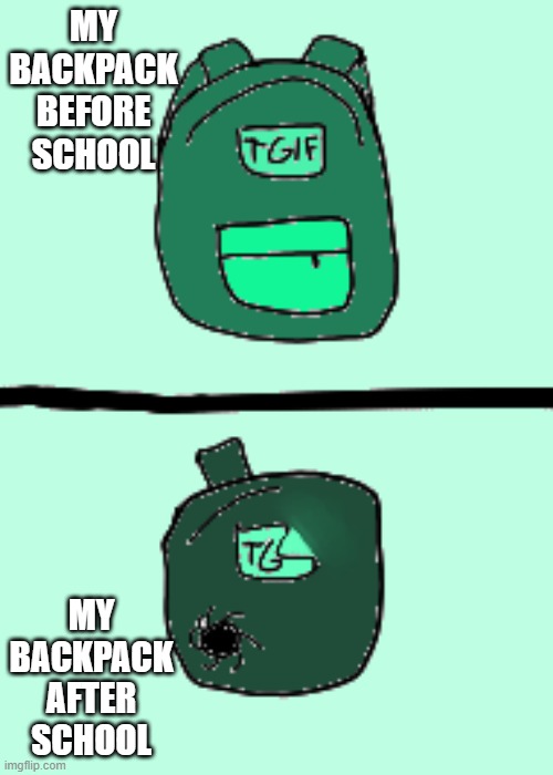 Backpack Imgflip