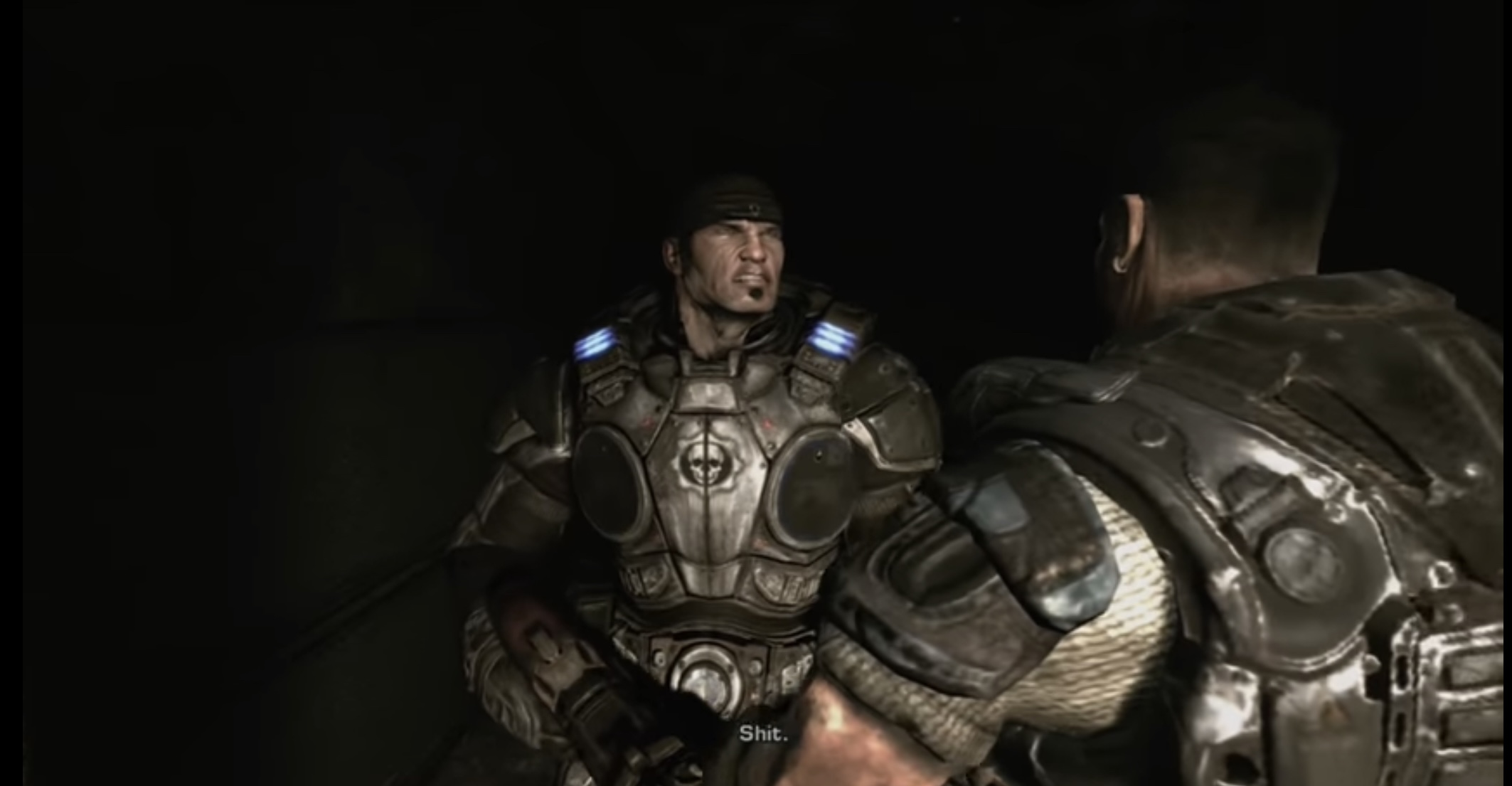 2006 Gears Of War Marcus Michael Fenix “Shit” Blank Template Imgflip