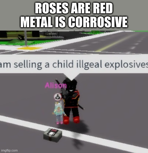 Roblox roses are red meme Imgflip