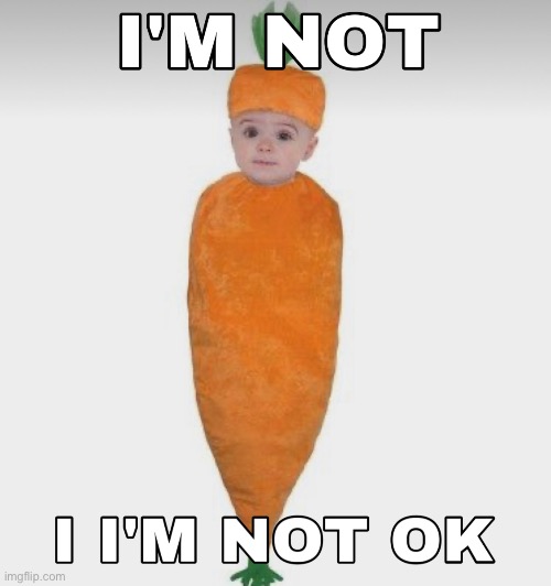 To be a baby in a carrot >>> Imgflip