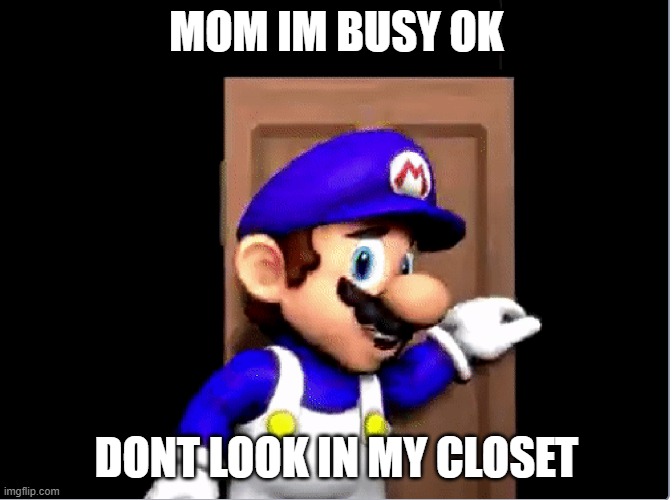 Smg4 and a door Imgflip