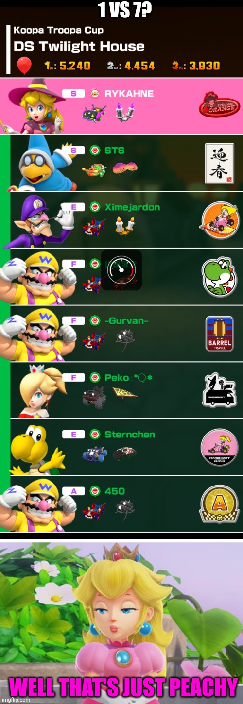 TEAM PEACH VS TEAM BOWSER IS GETTING TO BE A JOKE Imgflip