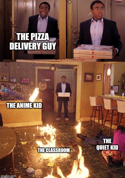 Surprised Pizza Delivery Imgflip