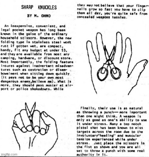 For our British members, because you need a license to own a knife over