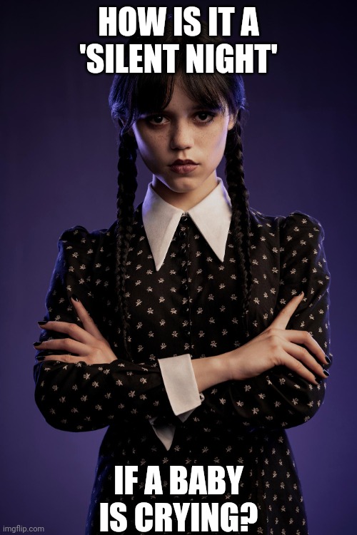 Wednesday's Christmas Thoughts Imgflip