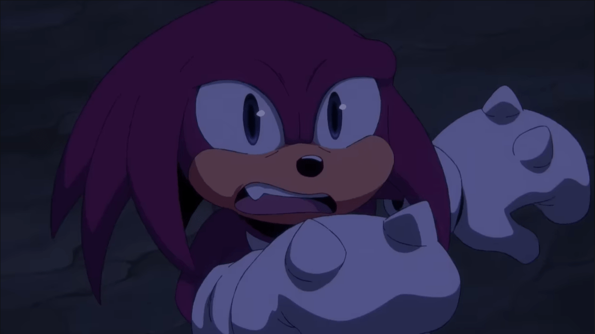 Knuckles shocked Blank Template Imgflip