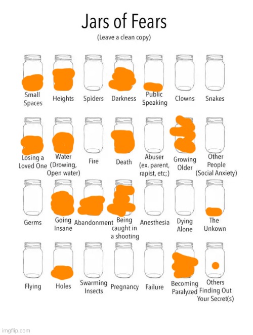 Jar of Fears Imgflip