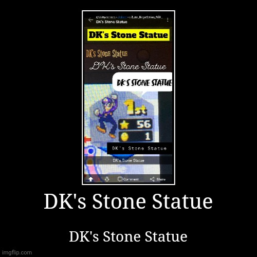 DK's Stone Statue Imgflip