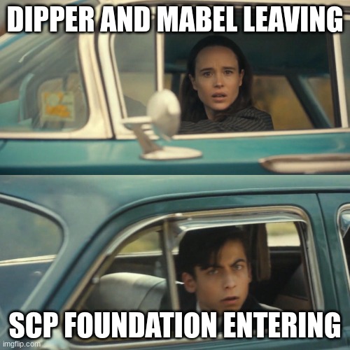 Vanya and number 5 umbrella academy car meme Imgflip