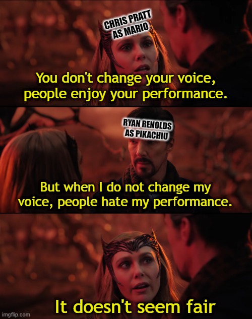 Game movies Actors who do not change their voices Imgflip