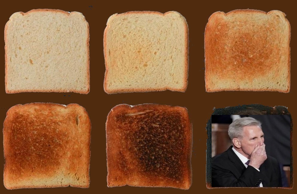 6 Stages of Toast Imgflip