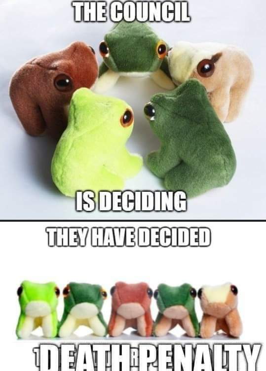 The council of frogs Blank Template Imgflip