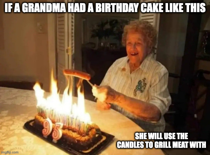 Burning Cake Imgflip